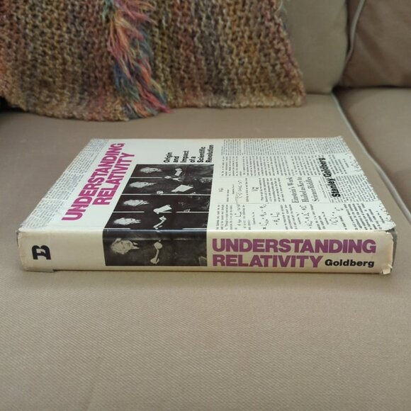 Understanding Relativity Hardcover book 1983 by Stanley Goldberg First Edition - Picture 3 of 6